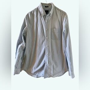 J. Crew Classic Flex Oxford Striped Men’s Medium